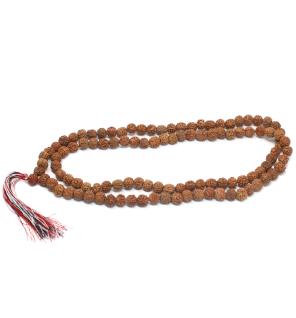 108 Rudraksha Japa Mala - Natural