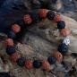 Rudraksha Brazalete de Buda Japa Mala - Mix