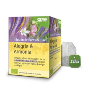 Infusion Bach alegria & armonia bio 15 filtros Salus