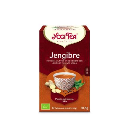 Yogi Tea Jengibre 17 filtros BIO