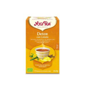 Yogi Tea Detox con limon 17 filtros BIO