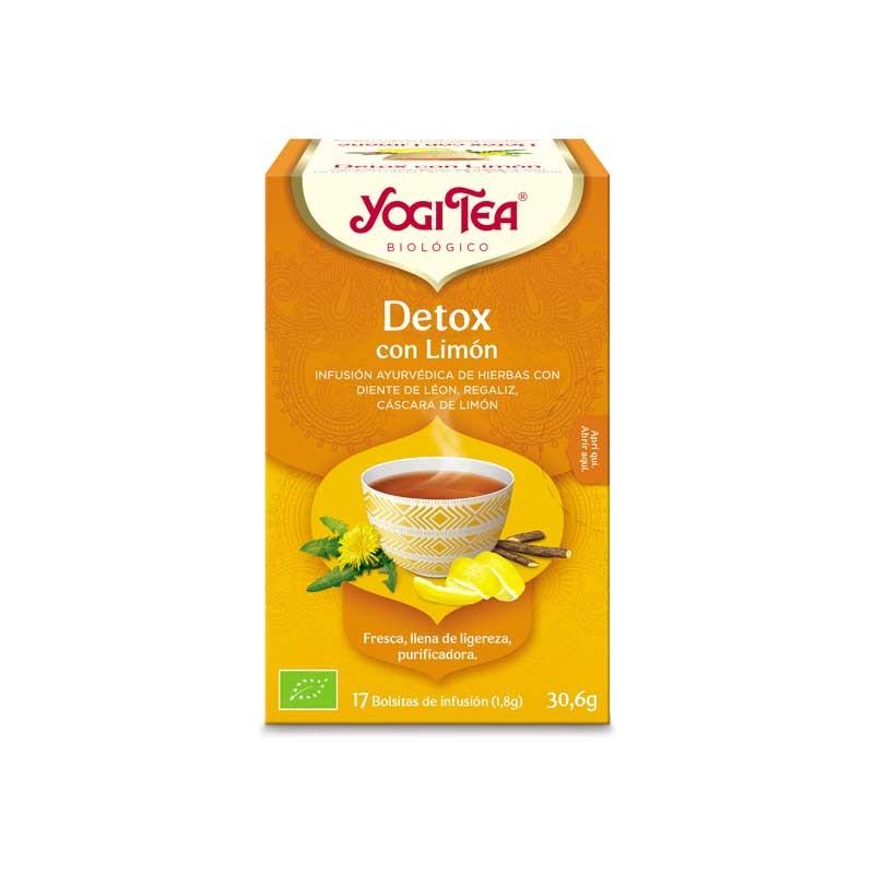 Yogi Tea Detox con limon 17 filtros BIO