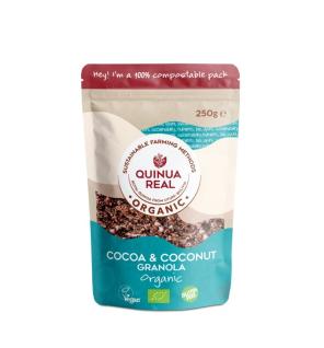 Granola quinoa con cacao y coco bio 250g Quinua Real