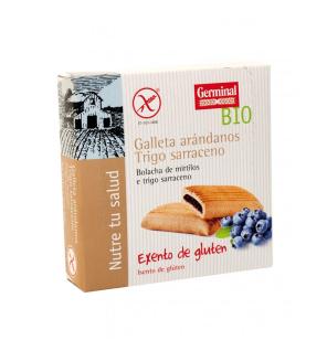 Galletas de trigo sarraceno con arandanos sin gluten bio 200 g Germinal