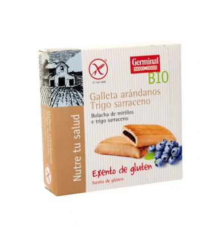 Galletas de trigo sarraceno con arandanos sin gluten bio 200 g Germinal