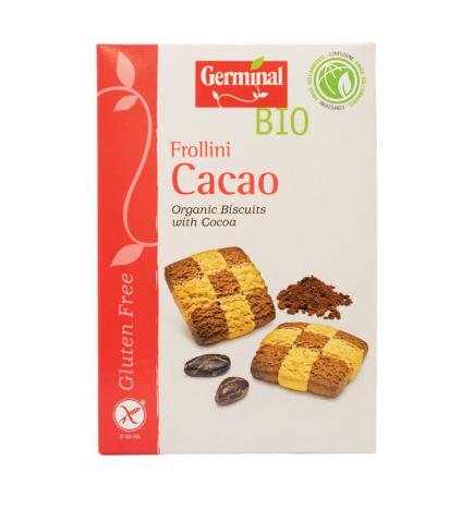 Galletas de cacao y vainilla sin gluten bio 250 g Germinal