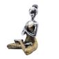 Yoga Lady Figure - Silver & Gold 24cm