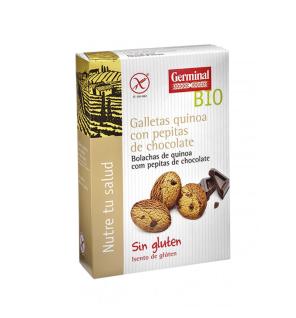 Galletas quinoa con pepitas de chocolate bio sin gluten 250 g Germinal