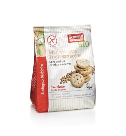 Mini crackers de trigo sarraceno bio sin gluten 100 g Germinal