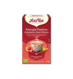 Yogi tea Energia positiva, arandano y hibisco 17 filtros BIO