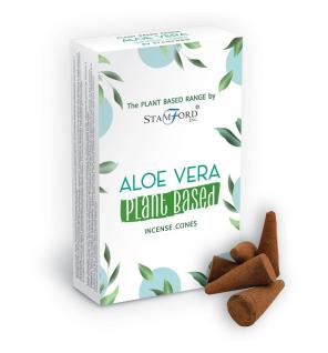 Conos de Incienso a Base de Plantas - Aloe Vera