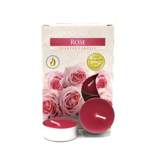 1x Set de 6 Velas de Té Perfumadas - Rose