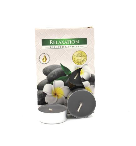 1x Set de 6 Velas de Té Perfumadas - Relajación