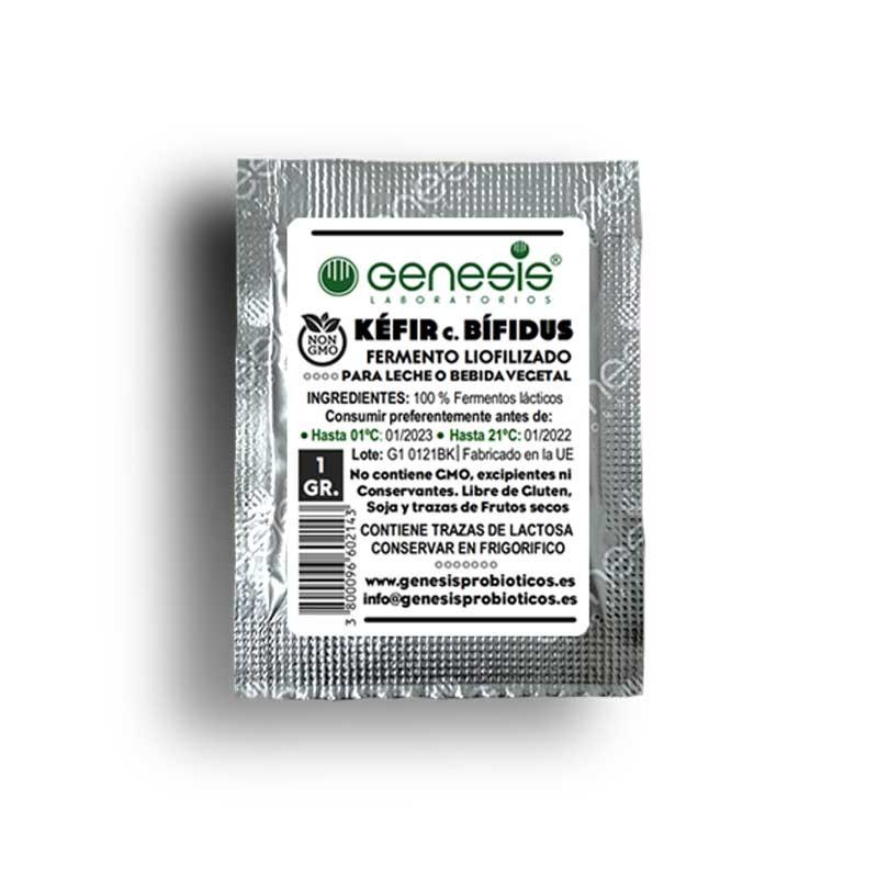 Fermento Kefir con Bifidus sobre 1g Genesis