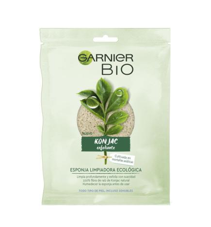 Esponja Exfoliante Limpiadora Konjac Garnier