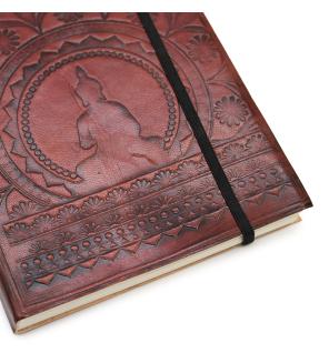 Cuaderno pequeño con elástico - Mandala tibetano