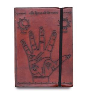 Cuaderno pequeño con elástico - Quiromancia