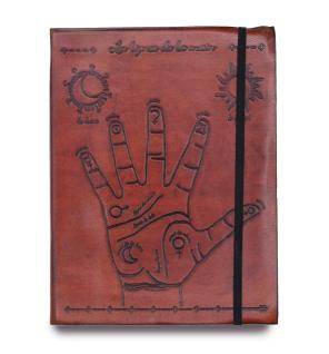 Cuaderno mediana con elástico - Quiromancia