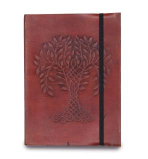 Cuaderno pequeño con elástico - Árbol de la vida