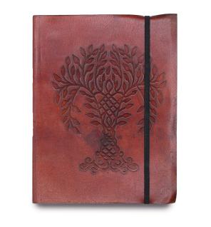 Cuaderno mediano con elástico - Árbol de la vida