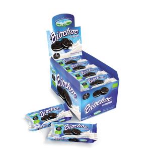 Galletas Cacao rellena crema blanca (Biochoc&Cream) 16x60g Belsi