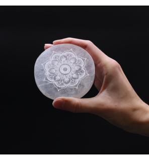 Placa de Carga Pequeña 8cm - Diseño Mandala