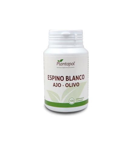 Espino blanco, Ajo y Olivo 100 Comprimidos Plantapol