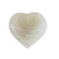 Cuenco de corazón de selenita - 10cm