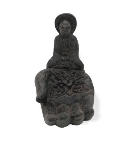 Quemador de incienso Buddah & Hand (negro)