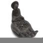 Quemador de incienso Buddah & Hand (negro)