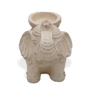 Incienso Elefante & Candelabro (crema)