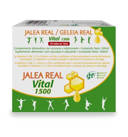 Jalea Real Vital 1500 viales 20x10ml GHF