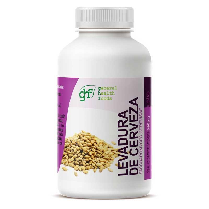 Levadura de cerveza 500mg 250 comprimidos GHF