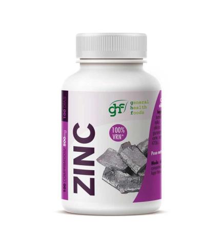 Zinc 500mg 100 comprimidos GHF