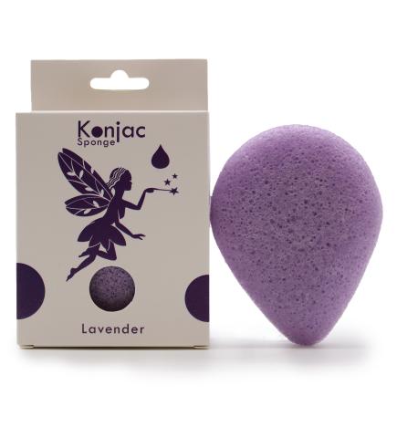 Esponja Facial Konjac - Lavanda - Calmante