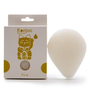 Esponja Facial Konjac - Natural - Pieles Sensibles