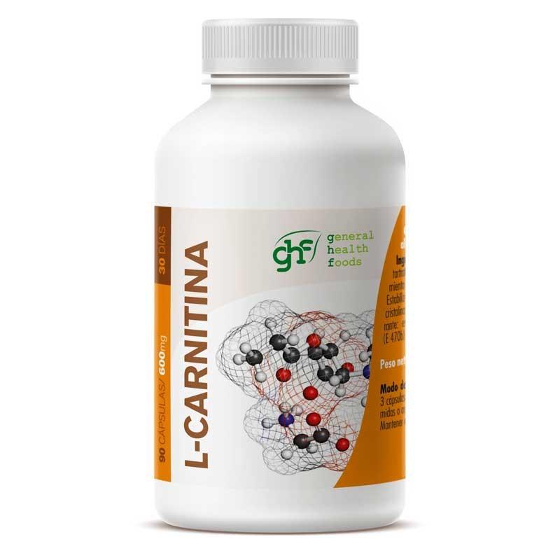 L-carnitina 500mg 90 capsulas GHF