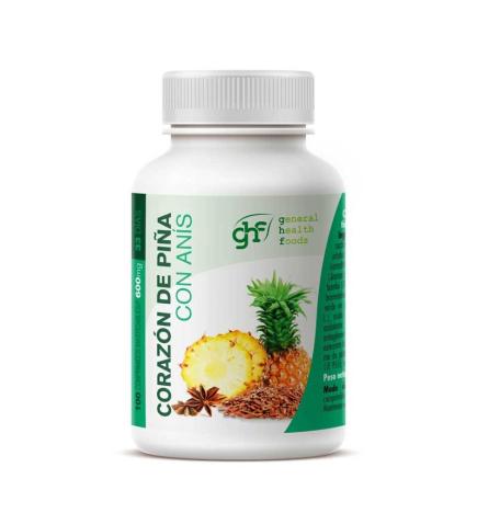 Corazon de piña masticable 600mg 100 comprimidos GHF