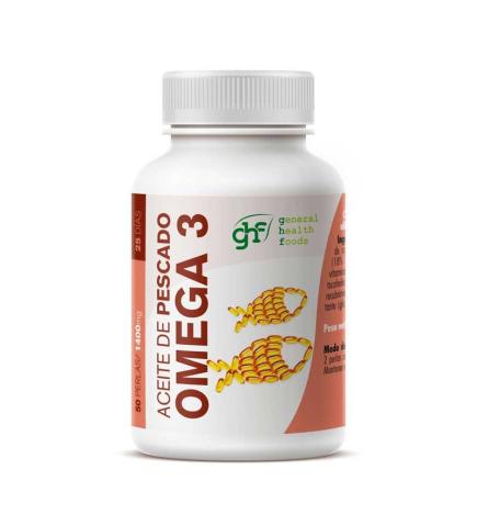 EPA Aceite de pescado Omega 3 1400mg 50 perlas GHF