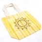 Bolsas de Algodón "Tie Dye" (170g) - 38x42x12cm - Namaste Hands - Yellow - Asa Natural