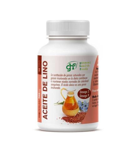 Aceite de lino 702mg 110 perlas GHF