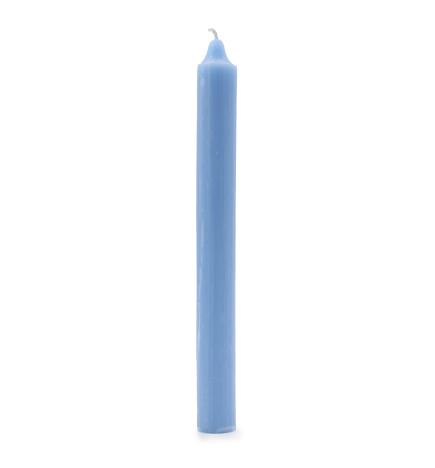 Velas a granel de color sólido - Azul marino rústico - Paquete de 10