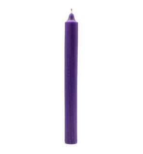 Velas a Granel de Color Sólido - Morado Rústico - Paquete de 10