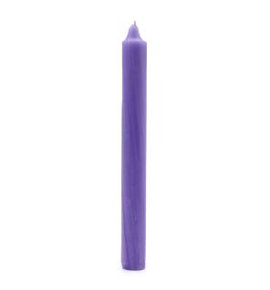 Velas a Granel de Color Sólido - Lila Rústica - Paquete de 10