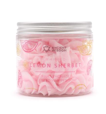 Jabón Crema Batida Limonada Rosa 120g