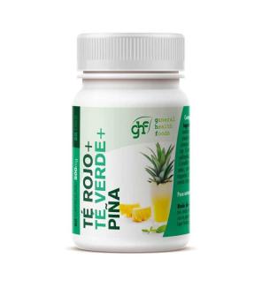 Te verde, te rojo y piña 500mg 60 capsulas GHF