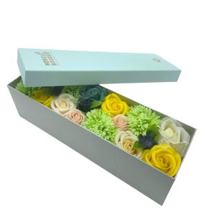 Caja Larga - Celibraciones de Primavera - Amarillo y Verdes