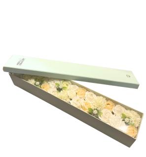 Caja Extra Larga - Bendiciones de Boda - Blanco y Marfil