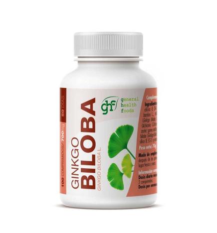 Ginkgo biloba 700mg 100 comprimidos GHF