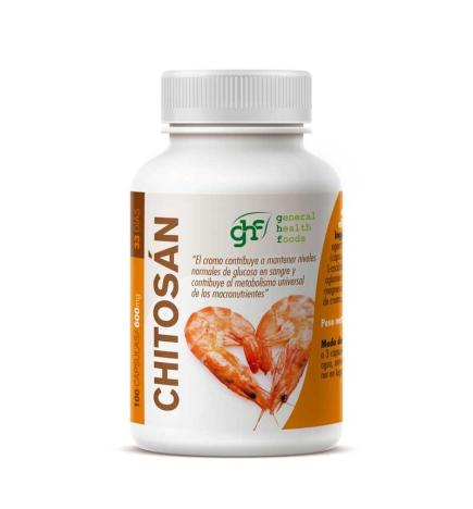 Chitosan 600mg 100 capsulas GHF